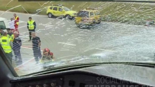 Σμήνος πουλιών         καθήλωσε την πτήση της Φενέρ!