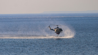 Ελευσίνα: Συνετρίβη ελικόπτερο πάνω από το λιμάνι - Σώο το πλήρωμα