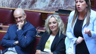 Κωνσταντοπούλου σε Αυγενάκη: «Σηκωθήκατε να μας χτυπήστε όπως στο αεροδρόμιο;»