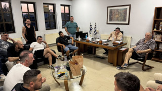 Απόλλων Κρύας Βρύσης: Συνάντηση με τον δήμαρχο