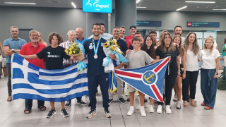 Θερμή υποδοχή για τον Στέφανο Δημόπουλο στη Θεσσαλονίκη