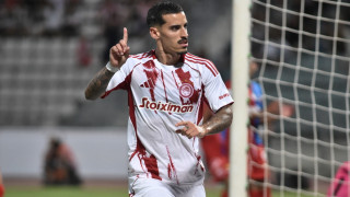 Βόλος-Ολυμπιακός: Ο Τσικίνιο με εντυπωσιακό τακουνάκι δίνει το προβάδισμα στους «ερυθρόλευκους»