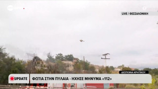 Θεσσαλονίκη: Σε ύφεση η φωτιά στον Χορτιάτη-Σε επιφυλακή η Πυροσβεστική