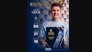 Χρήστος Τζόλης: Το Transfermakt τον ανέδειξε MVP Βελγίου