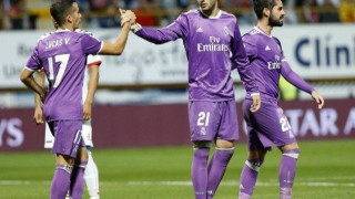 Σαν σε προπόνηση η                    Ρεάλ Μαδρίτης