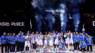 «Χάλκινη» η Εθνική στο EuroBasket: Το φωτορεπορτάζ της απονομής