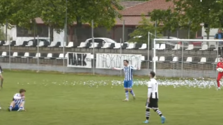 Διαμαρτυρία ΠΑΟΚ Δυτικού - Αετός Οφρυνίου: Συγγνώμη Σάκη Μήτρακα