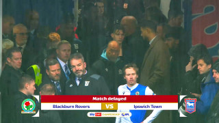 Championship: Αγώνας διακόπηκε στο 80’ λόγω καταρρακτώδους βροχής