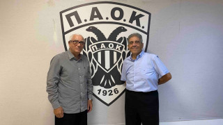 Ο Βασίλης Οικονομίδης στα γραφεία του ΑΣ ΠΑΟΚ: «Κοινά αποδεκτή λύση για το θέμα του γηπέδου»