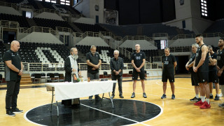 ΠΑΟΚ: Ο αγιασμός της ομάδας στο PAOK Sports Arena
