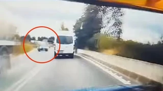 Θεσσαλονίκη: Καραμπόλα πέντε αυτοκινήτων στη στροφή Πλαγιαρίου