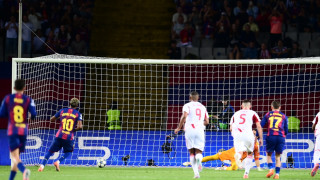 Μπαρτσελόνα-Ολυμπιακός: Ο Γιαμάλ με πέναλτι το 3-1, ο Ράσφορντ το 4ο γκολ