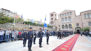Θεσσαλονίκη: Στα γιορτινά της ανήμερα του Αγίου Δημητρίου