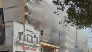 Θεσσαλονίκη: Φωτιά σε οικοδομή στη Νεάπολη