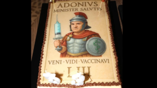 Ρωμαίος αξιωματικός ο...Άδωνις Γεωργιάδης: Η τούρτα του που έγινε viral