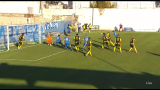 Νίκη Βόλου-Αναγέννηση: Άντεξαν με δέκα παίκτες από το 23' οι γηπεδούχοι, ισόπαλο το ντέρμπι