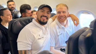 ΠΑΟΚ: Εξαιρετικό κλίμα στην πτήση με προορισμό το... Λιγκ Καπ