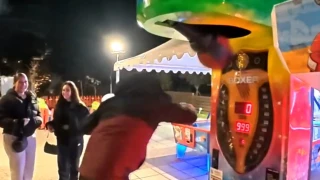 Ευτύχης... Πέσας: Πήρε φόρα, χτύπησε στόχο και έπεσε στο έδαφος!