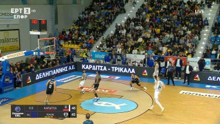 Καρδίτσα-ΠΑΟΚ: Το buzzer beater του Περσίδη στην τρίτη περίοδο