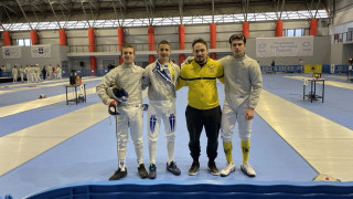 Χάλκινος στο Πανελλήνιο Κύπελλο Σπάθης Εφήβων U17 ο Αριστοτέλης Γρόλλιος