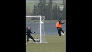 ΠΑΟΚ: Η γκολάρα με «αεροπλανικό» του Χατσίδη στην προπόνηση!