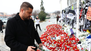 Γκαγκάτσης: Τίμησε τη μνήμη των αδικοχαμένων φίλων του ΠΑΟΚ στην Τούμπα