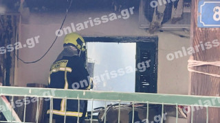 Τραγωδία στη Λάρισα: Νεκρή γυναίκα μετά από πυρκαγιά στο σπίτι της