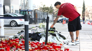 Ο Χόρχε Σάντσες απότισε φόρο τιμής στο μνημείο των θυμάτων του ΠΑΟΚ