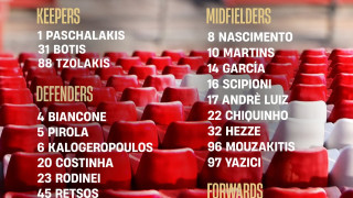 Ολυμπιακός: Με τρανταχτές απουσίες στην Λιβαδειά-Ποιοι έμειναν εκτός