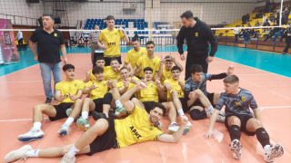 Βόλεϊ Εφήβων: Πρωταθλητής ΕΠΕΣΘ ο Άρης, νίκησε με 3-2 σετ τον ΠΑΟΚ! (pics)