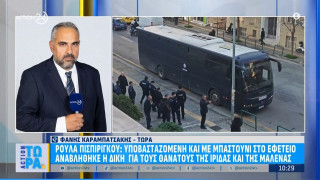 Ρούλα Πισπιρίγκου: Στο Εφετείο υποβασταζόμενη και με μπαστούνι