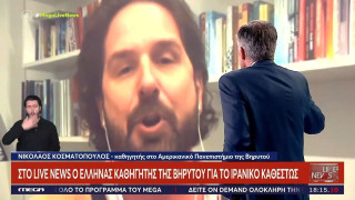 Χαμός on air με Ευαγγελάτο στο «Live News»: «Φτιάχνετε πολεμικά σενάρια, είστε επικίνδυνος!»