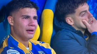 Ξέσπασε σε κλάματα ο Αλμύρας μετά την ήττα από τον Πανσερραϊκό