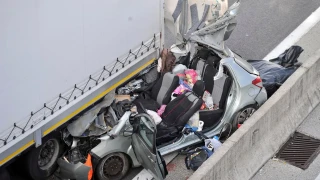 Κόβουν την ανάσα οι εικόνες από το διπλό τροχαίο στην Εγνατία Οδό