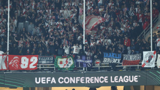 ΑΕΚ-Βαγιεκάνο: Πανό του Ηρακλή στην εξέδρα των οπαδών της Ράγιο!