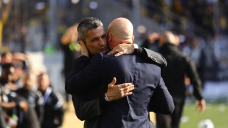 ΑΕΚ-ΠΑΟΚ: Ο συγκινητικός εναγκαλισμός του Νίκολιτς στον Λουτσέσκου!