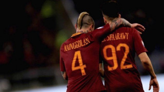 Στα προημιτελικά του               Κυπέλλου με τεσσάρα η Ρόμα