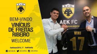 Ανακοίνωσε      Βινίσιους   η                      ΑΕΚ