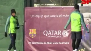 Λογομαχία στην προπόνηση ανάμεσα σε Σουάρες και Νεϊμάρ (video)