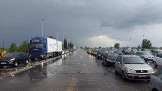 Θεσ/νίκη: Βροχή τα πρόστιμα από την Τροχαία στα διόδια των Ν. Μαλγάρων