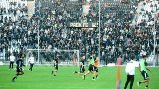 Προπονητές και παίκτες    «κοινώνησαν» στην Τούμπα!