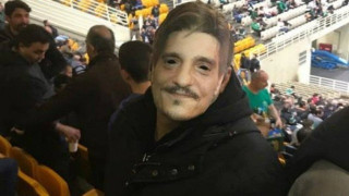 Με μάσκες Γιαννακόπουλου στο                    ΟΑΚΑ!