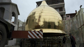 Ο Χρυσός Τρούλος του Ιβάν στην εκκλησία του Αγίου Σεραφείμ (pics)