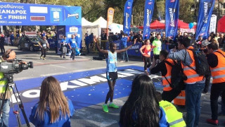 Ο Κενυάτης Ντάνιελ Ρότιτς νικητής του μαραθωνίου «Μ. Αλέξανδρος»