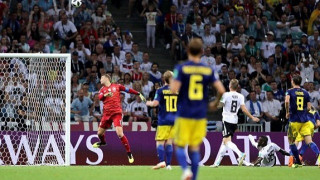 Έτσι άνοιξε το σκορ η Σουηδία κόντρα στη     Γερμανία!