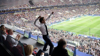 Οι έξαλλοι πανηγυρισμοί του Προέδρου της Γαλλίας (pics)