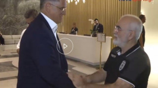 Συνάντηση                Σαββίδη - Nova πριν την Βασιλεία