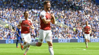 Την γλίτωσε ο Μουστάφι για τον πανηγυρισμό με τον... αλβανικό αετό