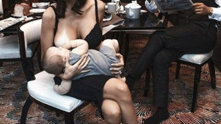 Πασίγνωστη celebrity θήλασε την κόρη της κατά την διάρκεια φωτογράφισης!