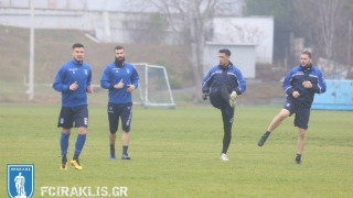 Προετοιμάζεται χωρίς             προβλήματα εν όψει Πλατανιά ο Ηρακλής